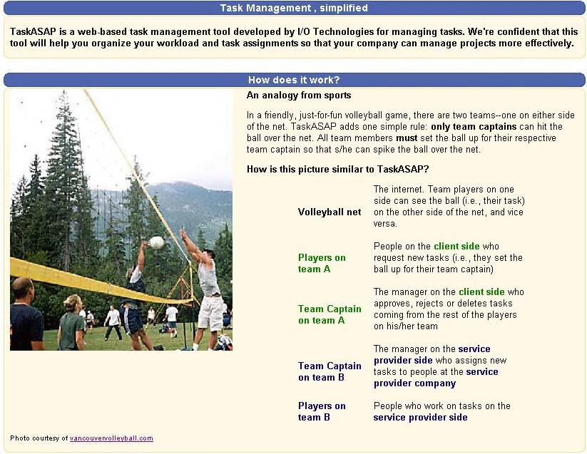 Example of website developed in Visual FoxPro